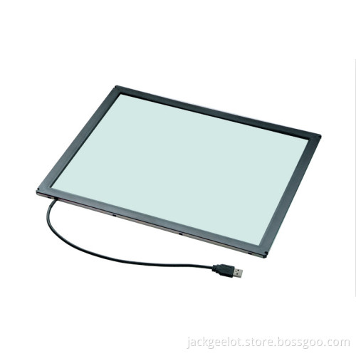 15" Infrared touch screen with rugged panel,thin and narrow frames